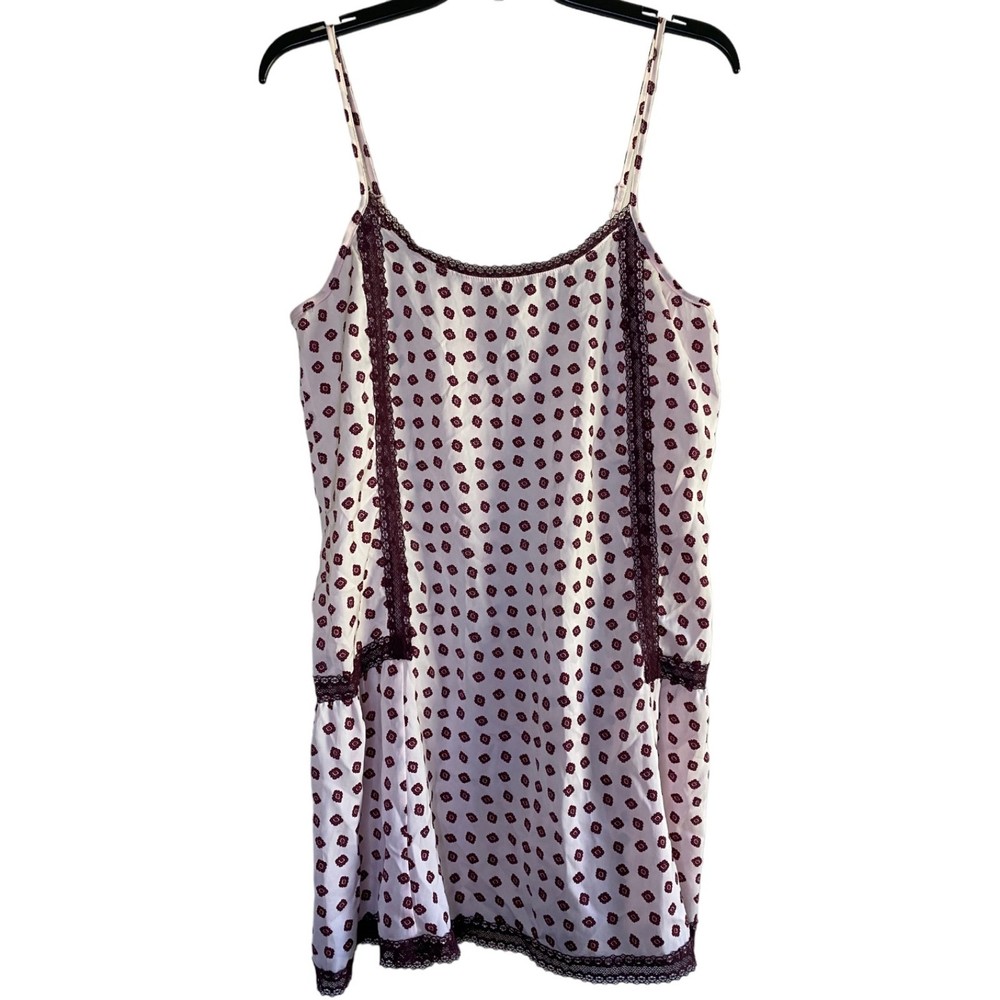 AERIE woman's size small S slip on pink lace sleep night romance slip dress